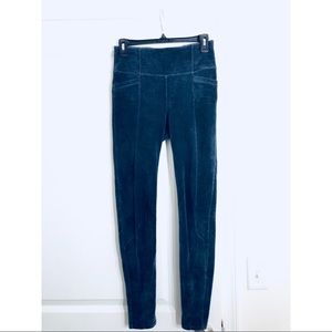 Athleta Cord High-Waist Metro legging, Flint Gray